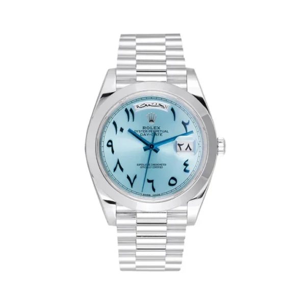aarab DayDate 228206 Arabica bleu 40 mm